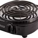 IMUSA Single Electric Burner, Black