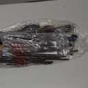 EAMBRITE 6PK Lighted Branches Brown Twig Stake with 120LED Warm White Lights, 30" Pathway Light for Outdoor and Indoor Use(Vase Excluded)