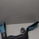 Mo Cuishle Shiatsu Back Shoulder and Neck Massager with Heat, Electric Deep Tissue 4D Kneading Massage, Best Gifts for Women Men Mom Dad, Fathers Day, Mothers Day, Christmas Gifts (Black, Blue)