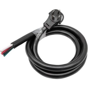Parkworld 68383 Welder Power Cord NEMA 14-60 Plug Male Generator Replacement Cord, UL Listed (14-60P, 8FT)