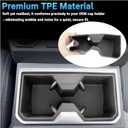 Center Console Organizer Compatible with 2025-2026 Toyota 4Runner (6th Gen) Interior Accessories, Cup Holder, Armrest Organizer Tray and Hidden Storage Box