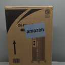 Portable Electric Radiator Heater, Space Oil Filled Heaters with 3 Heat Settings, Adjustable Thermostat, Overheat & Tip-Over Protection For Indoor Use,1500W (Black)