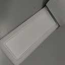 Ceramic Tray, White, Large Rectangle Bathroom Kitchen Tray for Jewelry, Towel, Candles, Soap - 10.23 x 3.54 x 1.18 inches
