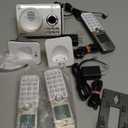 AT&T DL72319 DECT 6.0 3-Handset Cordless Phone for Home with Connect to Cell, Call Blocking, 1.8" Backlit Screen, Big Buttons, intercom, and Unsurpassed Range