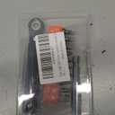 Right Angle Screwdriver Set Mens Gifts, Mini Ratcheting 90 Degree Offset Screwdriver Pocket Mini Low Profile Ratchet Wrench Bit Socket Set Sewing Machine Tool Stocking Stuffers Mens Gifts for Him (Orange)