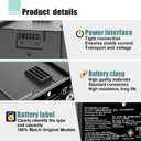 ABL-D1 ABL-D2A Battery for iRobot Roomba i7 i7+ 7150 7550 and i3 i3150 i3+ i4 i4+ i6 i8 i8+ and e e5 e6 e5150 e5152 e6198 for Roomba i and e Series Replacement Lithium Ion Battery 4624864