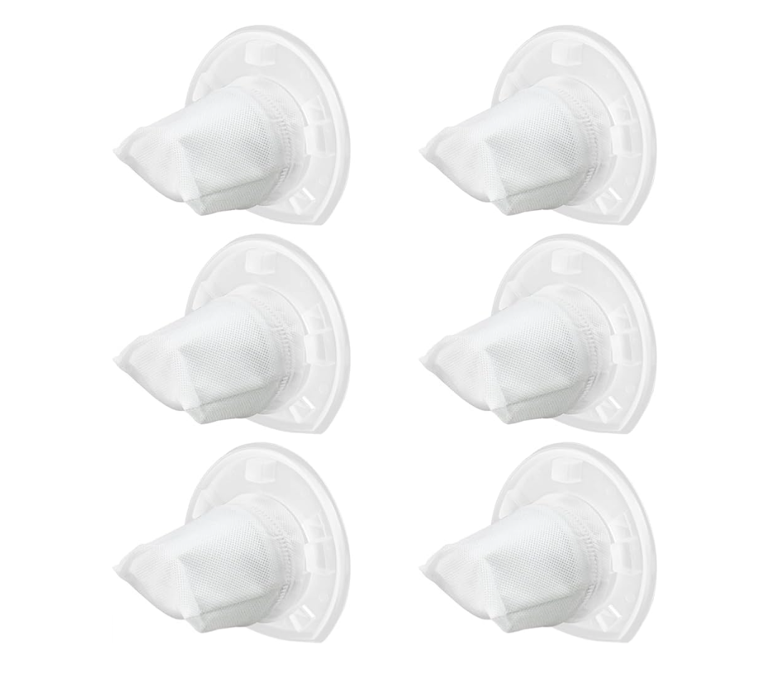 6 Pack Filter Replacement for Black and Decker Power Tools VF110 Dustbuster Cordless Hand Vacuum CHV1410L CHV9610 CHV1210 CHV1410 CHV1510 BDH2000L, 90558113-01