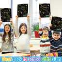 3 x 10 Packs First Day of School Sign, 12" X 10" Back to School Sign, Double-Sided Paper Chalkboard First and Last Day of Schools, Reusable Photo Prop for Kindergarten Preschool Kids with 6 Liquid Chalk