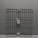 MidWest Homes for Pets Dog Crate Divider Panel for 36-inch Dog Crate; Fits Crate Models 1536, 1536DD, 1936 & Measures 22.13L x 22.05W x .60H Inches, Black