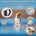 GPS Wireless Dog Fence System, Electric Satellite Technology Pet Containment System by GPS Signal for Dogs and Pets with Waterproof & Rechargeable Collar Receiver, Container Boundary (Black)