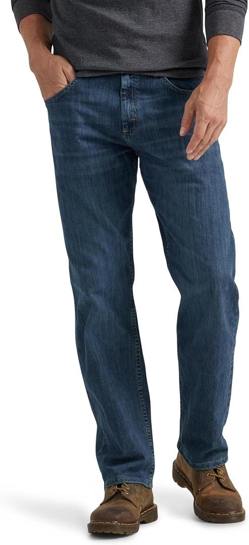 Wrangler Authentics Men's Classic 5-Pocket Relaxed Fit Flex Jean 36W x 30L