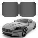 DaisyInner Car Windshield Sunshades 2 Pcs Universal Fit Foldable Front Window Shield Car Interior Accessories for UV Protection Windshield Heat Insulation Protection 27.56" x 31.5"(Grey)