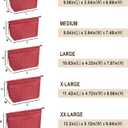 Vercord Purse Insert Organizers for Tote Handbag Bag in Bag with Zipper Liner Bag Organizer for Women 14 pockets