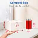 2 x 12 Pcs Bakery Boxes 6-In with Windows, Cookie Boxes White for Chocolate Covered Strawberries, Treats, Donuts, Cupcakes, and Candy Gift Giving 6x6x3 Inch