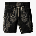 Authentic Lederhosen Men Shorts - Oktoberfest Outfits Men- German Lederhosen Mens - Genuine Leather Size 56