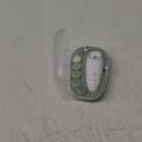 Momcozy Baby Nail File Electric, Gentle Baby Nail Trimmer Electric, Baby Nail Clipper with Night Light, 7 Grinding Head Replacement Pads, Green