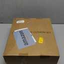 downluxe Outdoor Chair Cushions 24x24 with Removable Cover, Waterproof Patio Furniture Cushions, Deep Seat Cushions for Outdoor Furniture with Backrest for Sofa, Couch and Patio Chairs, Khaki