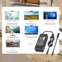 DONGNI 90W Desktop Charger Compatible with HP All in One Desktop Computer Power Cord 24 27 23 22 ProDesk 600 400 EliteDesk 705 800 Mini 27-CR0082 24-DD0210 Pavilion DV7 DV6 DV5 DV4 G6 G7 Adapter