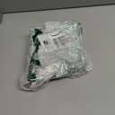 3FT Ultra Flat Plug Extension Cord Power Strip with 3 Outlets, Patented Detachable Ultra-Thin Outlet Cover Concealer & Ultra-Flat Plug, Max. 13A 125V 1625W ETL Listed, White Color