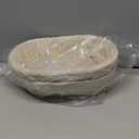 Bread Proofing Baskets Set of 2 10 inch Oval Shaped Dough Proofing Bowls w/Liners Perfect for Professional & Home Sourdough Bread Baking