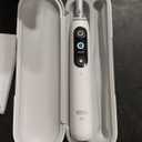 Oral-B iO Series 8 Electric Toothbrush with 2 Replacement Brush Heads and Travel Case, Rechargeable Toothbrush, Whitealabaster