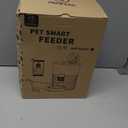 PAPIFEED Automatic Cat Feeder 3.5L/15 Cup 2.4G Bluetooth Pet Feeder for Dog Work with Alexa & Echo Timed Cat Food Dispenser for Remote Feeding with Stainless Steel Bowl up to 10 Meals Per Day with APP