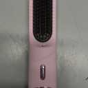 Go Brush Pro 2026 Hair Straightener Brush 300 Million Negative Ionic Portable Cordless Hair Straightener for Women with 4 Temps Fast Heating MCH Ceramic Coating Smooth Frizz - Free Hair Gift for Women