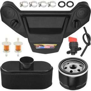 11011-0920 Air Filter Case & FR691V Lawn Mower Tune Up Kit Compatible with Kaw-asaki FS481V FS541V FS600V FR651V FR730V FS481V Mower Engines, Replace 49065-7007 Oil Filter 11013-7047 Air Filter