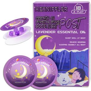 2 x Sleep Patches, Sleep Promoting Patches for Adults, Chemical & Drug Free, Melationin Free, Gentle Aromatherapy, Easy tp Use that Last All Night, 18Patches (EXP 12/31/26)