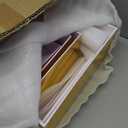 Leinuosen 7 Pcs Large Buffet Risers Set 6" to 12" Acrylic Display Box Catering Dessert Table Riser Food Display Decorative Stand with Hollow Bottom for Catering Supplies(Gold, Square)