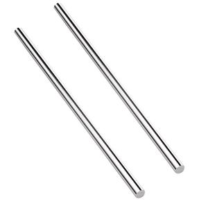 16 inches Long 3/8" Diameter 304 Stainless Steel Solid Round Rod forMetal Solid Shaft Rodsfor DIY Craft & Metal Working - 2pcs