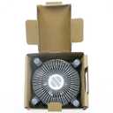 i3/i5/i7 LGA115x CPU Heatsink- Compatible with Intel CPU Cooler Aluminum Heatsink for LGA1200 LGA1151 LGA1150 LGA1155 LGA1156- for Intel E97379-003 For Desktop 4-Pin Connector CPU Cooler With Aluminum