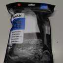 POWERLIX Knee Compression Sleeve (Pair) - Best Knee Brace for Knee Pain for Men & Women – Knee Support for Running, Basketball, Volleyball, Weightlifting, Gym, Workout, Sports - (Black XL)