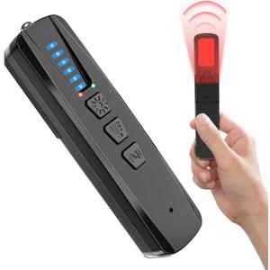 Hidden-Bug-and-Camera-Detectors, Anti-Spy Camera Finder Listening Devices Scanner RF Signal GPS Tracker Detector Portable Rechargeable for Hotel,Travel,Bathroom,Office,Car,Airbnb