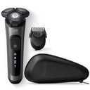 Philips Norelco Shaver 6000, Rechargeable Wet & Dry Shaver with 2-in-1 Click On Beard Styler (5 Length Settings) and Precision Trimmer, S6600/90 (Renewed)