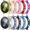 RICHONE [10Pack] 44mm for Samsung Galaxy Watch 7 44mm Screen Protector Case, Soft TPU Protective Bumper Full Protection Face Cover, Galaxy Watch7 44MM Guard Frame Accessories for Women Men (SM-L310)