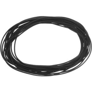 Uxcell Silicone Foam Seal Strip, 1mm(0.04") Dia 4 Meters(13.12 Ft) Long Sponge Rubber Weather Seal Strip Round Rubber Cord Solid for Machinery and Industries, Black