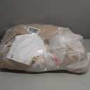 ULTCOVER Rectangular Patio Heavy Duty Table Cover - 600D Tough Canvas Waterproof Outdoor Dining Table and Chairs General Purpose Furniture Cover Size 88L x 62W x 28H inch (Brown)