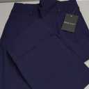 Rekucci Women's Ease into Comfort Classic Bootcut Pant w/Tummy Control, Size 2P (Navy)