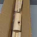 Haddockway Wooden Coat Rack Stand with 8 Hooks New Zealand Pine 3 Adjustable Coat Standing Tree Easy Assembly for Coats, Hats, Scarves and Handbags for Entryway, Hallway, Bedroom, Office