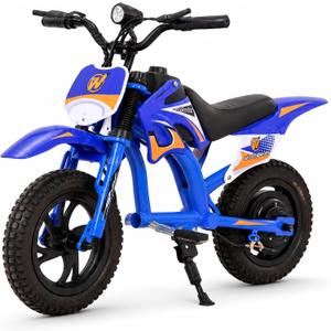 Windseeker Kids Electric Dirt Bike Toddler Motorcycle Age 3-8, 300W, 10 MPH, 33.07 x 8.86 x 20.28 inches