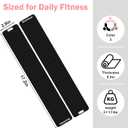 Wrist Weights & Ankle Weights  2 Pack (1.1 lbs Each), Adjustable Arm, Leg & Hand Weights Set for Women, Magnetic Fitness Weights for Gym, Pilates, Walking, Yoga & Home Workout (Black)