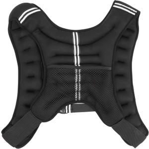Sports Vest with Adjustable Buckle Weight Vest Strength Training Jacket for Workout Fitness, Strength Training, Walking, Running