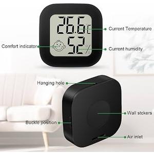 High Precision Digital Thermometer Hygrometer Indoor Hygrometer