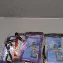 Up to 8.3" 4 Pack Multicolor Universal Waterproof Phone Pouch, Large Phone Waterproof Case Dry Bag,Protection Level: IP68,Outdoor Sports for Apple iPhone,Samsung,and More,White,Blue,Red,Purple