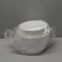 Plant Pots 10/9/8/7.5/7 Inch Self Watering Pots, Set of 5 Plastic Planters with Drainage Holes and Saucers,Plastic Flower Pots,Nursery Planting Pot for Indoor Out Door Plants(Pure White)