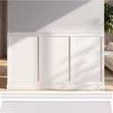 Board and Batten Wall Panel Kit Wainscoting Panels White, 10-Piece Set Paintable Wall Panels for Interior Wall Decor Cover 39 x 79 Inch, Wall Panel Kit for Bedroom Living Roomo ffice Home Decor