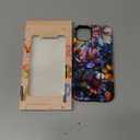 for iPhone 15 Plus Case, Wireless Charging Compatible,Dual-Layer Protection with Cute Wildflower Design, Soft Silicone + Hard Shell, Chic Phone Cover for Women - Vibrant Defined Blossoms