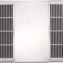 Broan-Nutone 668RP Ceiling Bathroom Exhaust Fan and Light Combo, 100-Watt Incandescent Lighting, 4.0 Sones, 70 CFM , White
