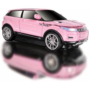 elec Space Wireless Mouse Car Computer Mouse for PC Laptop (Milk Tea Pink)